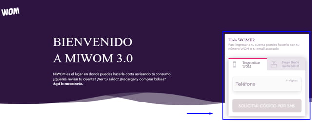 Pagos en el área privada de MiWOM 2