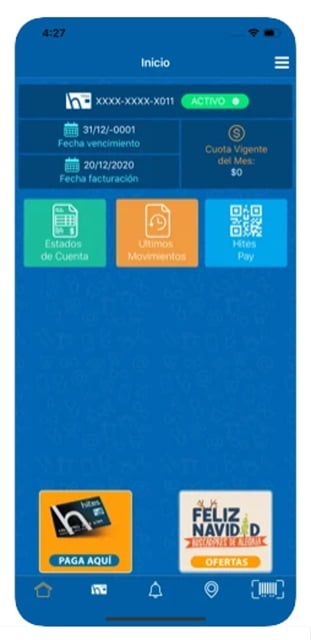 APP de Tarjeta Hites 2