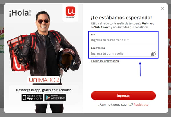 Consultar el saldo y el estado de tu tarjeta Unimarc