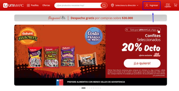 Consultar el saldo y el estado de tu tarjeta Unimarc paso a paso